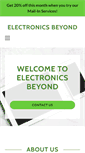 Mobile Screenshot of electronicsbeyond.com